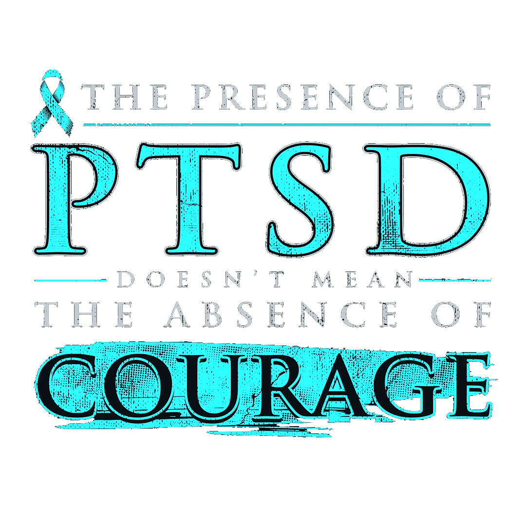 Fighting Against PTSD Sticker