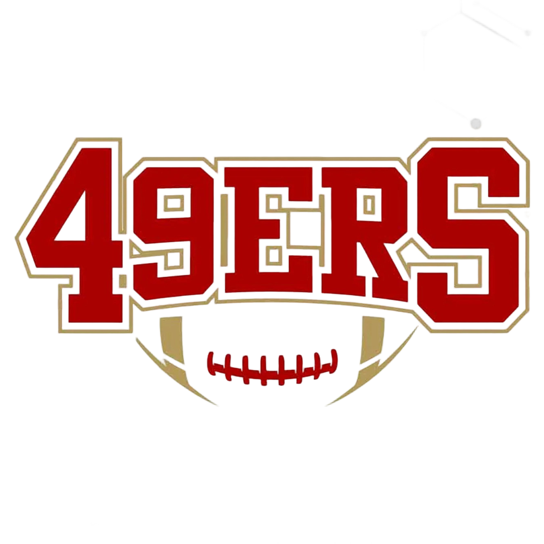 49ERS Football Sticker