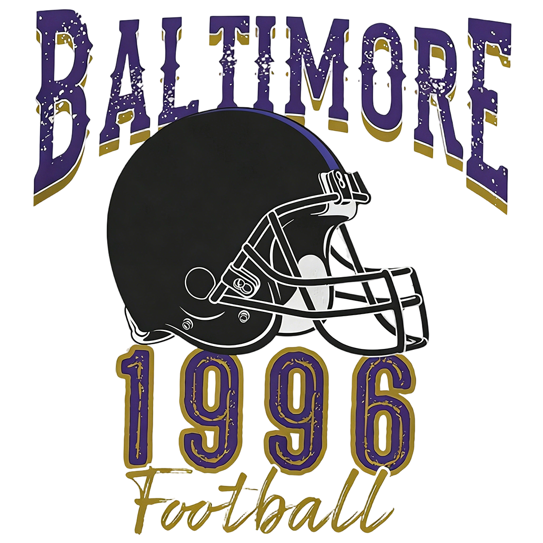 Baltimore 1996 Football Sticker