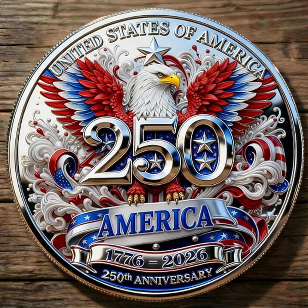 💥Flash Sale 60% OFF💰 -🏛️250th Anniversary Commemorative Coin🦅