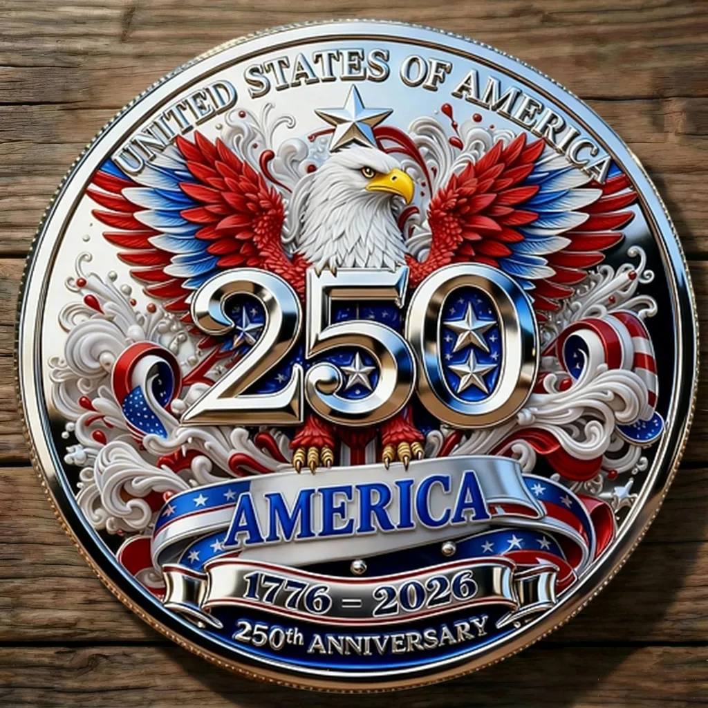 💥Flash Sale 60% OFF💰 -🏛️250th Anniversary Commemorative Coin🦅