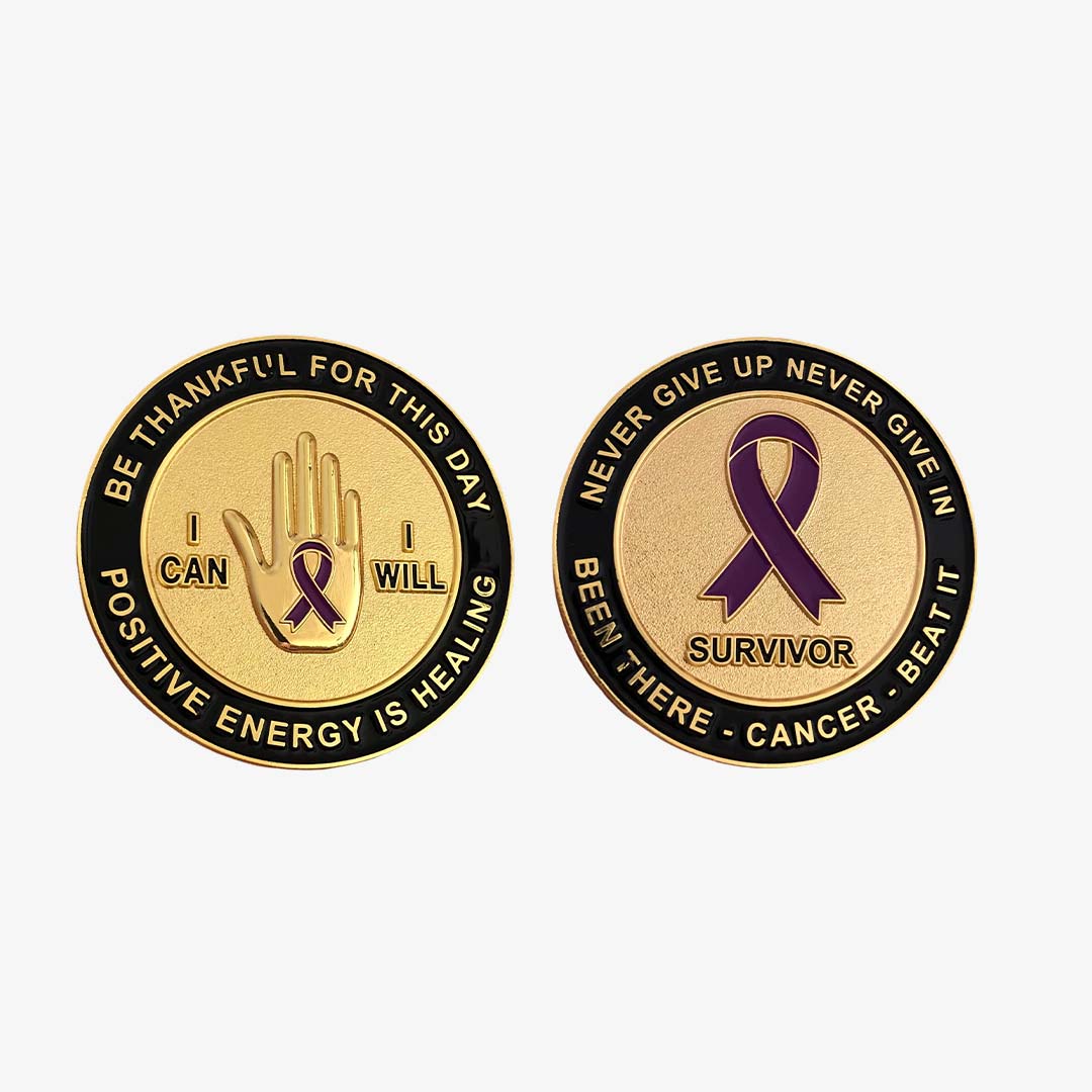 Cancer Survivor Challenge Coin