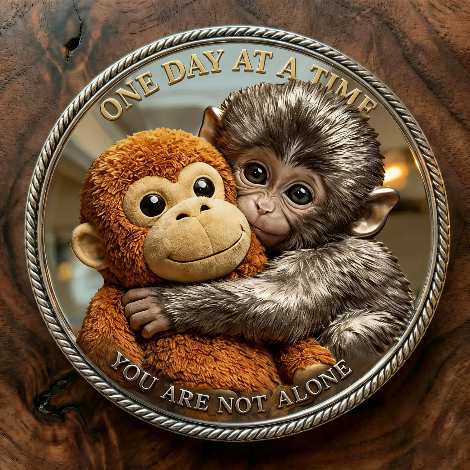 🏆Last Day 40% OFF-🪙 Emotional Support Monkey Coin🐒