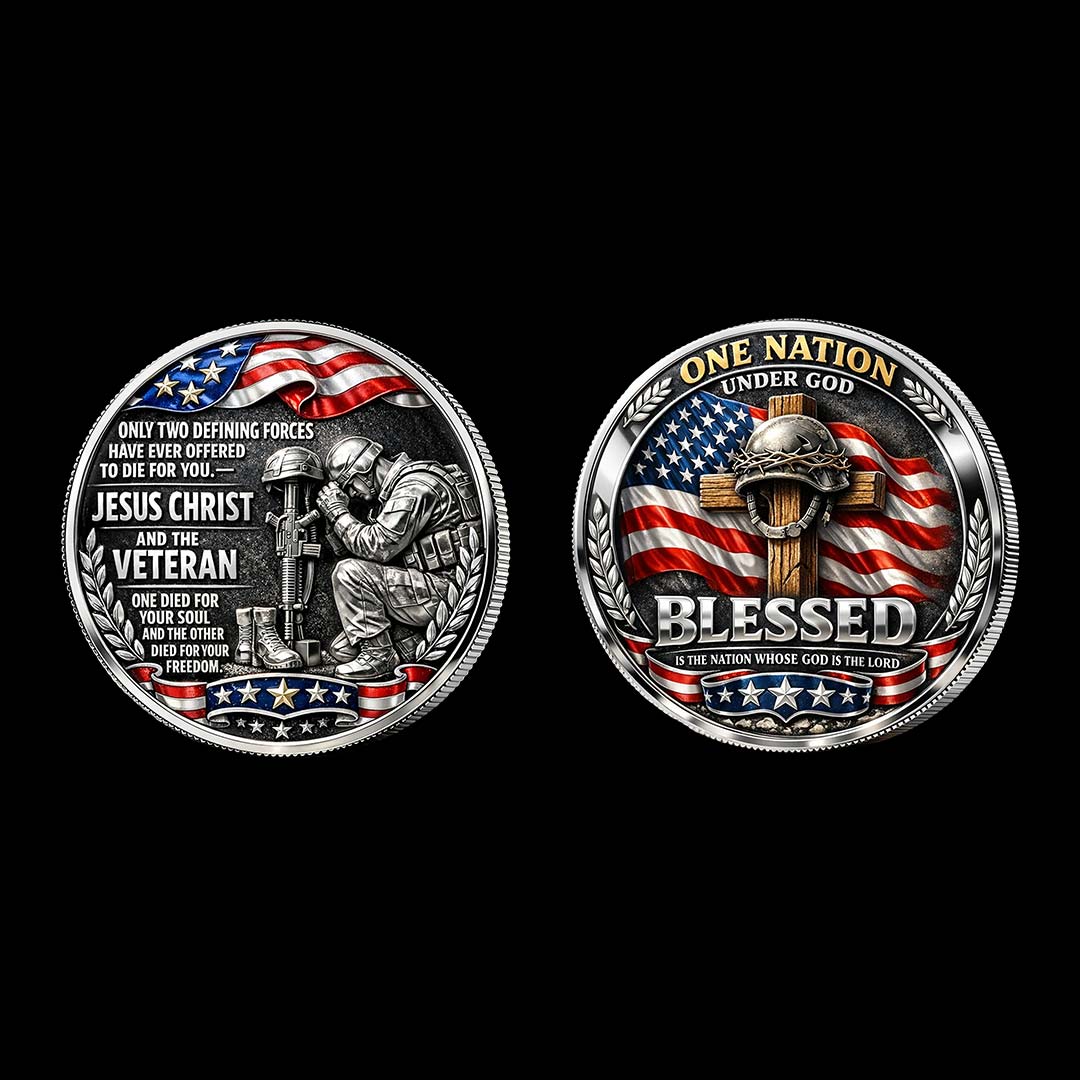 Jesus Christ & Veteran Tribute Coin