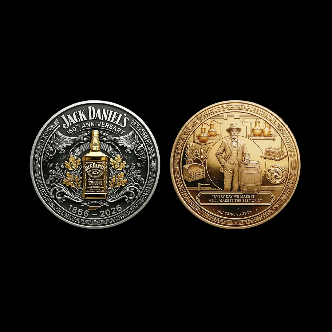 Jack Daniel’s 160th Anniversary Legacy Coin