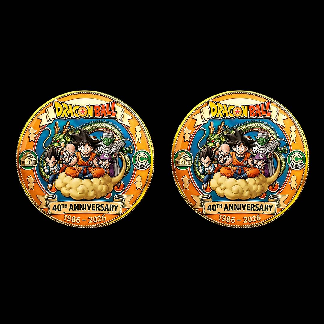 Dragon Ball 40th Anniversary Printed Commemorative Coin