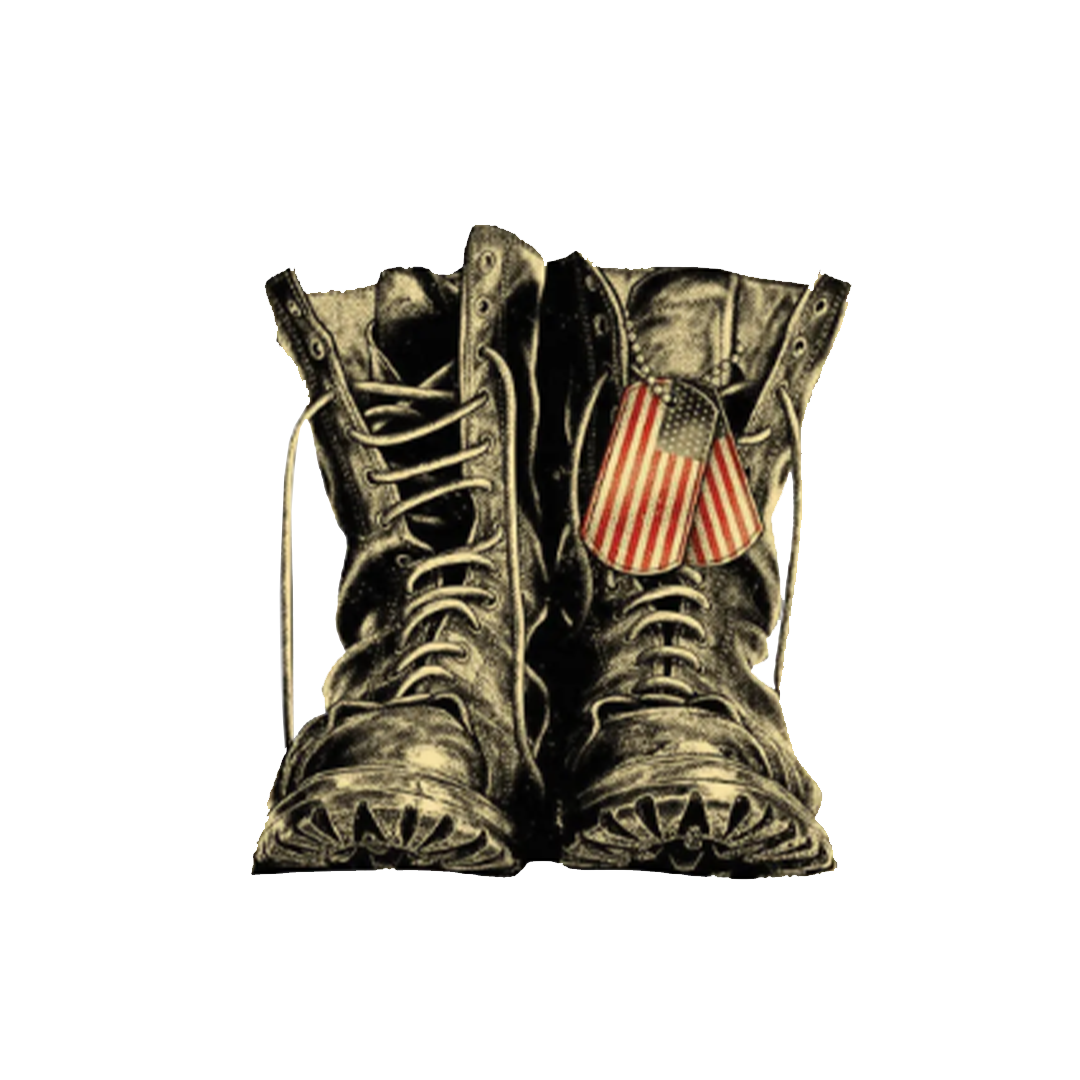 I Walked That Walk Veterans Sticker