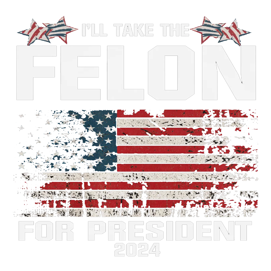 Take The Felon Stickers-Independence Day Sticker
