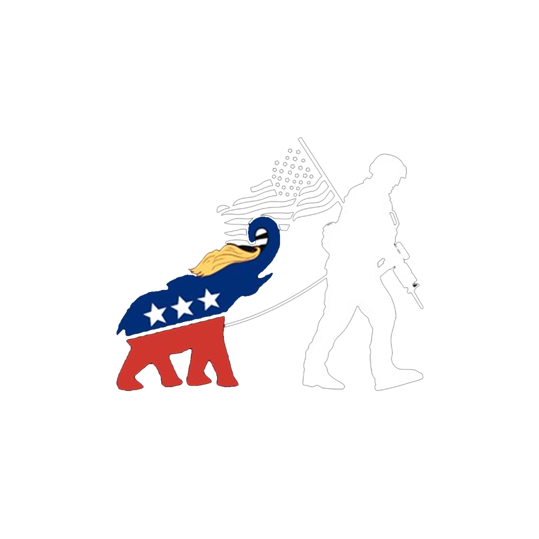 Start With The Border Wall Veterans Stickers-Independence Day Sticker