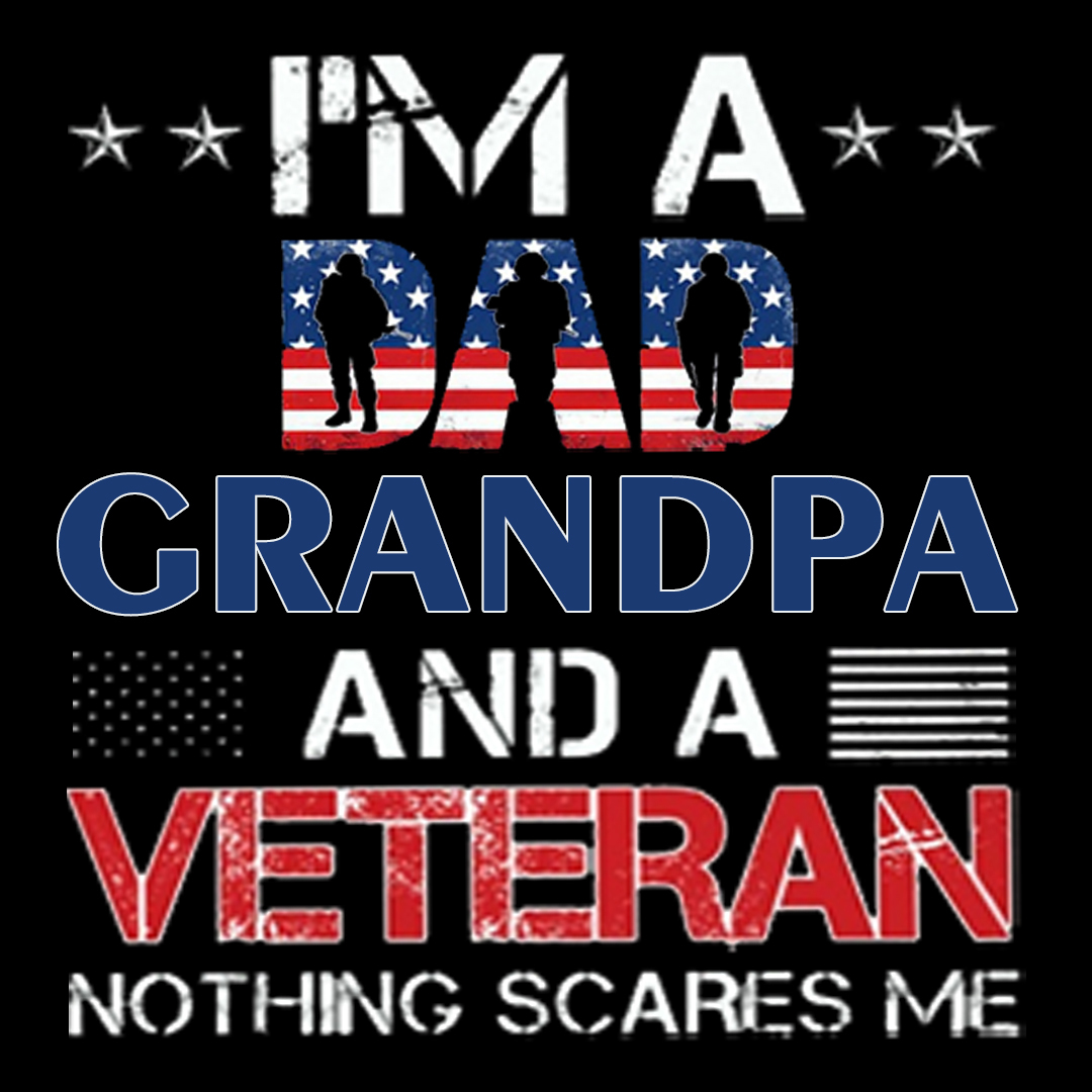 Nothing Scares Me Veteran Sticker
