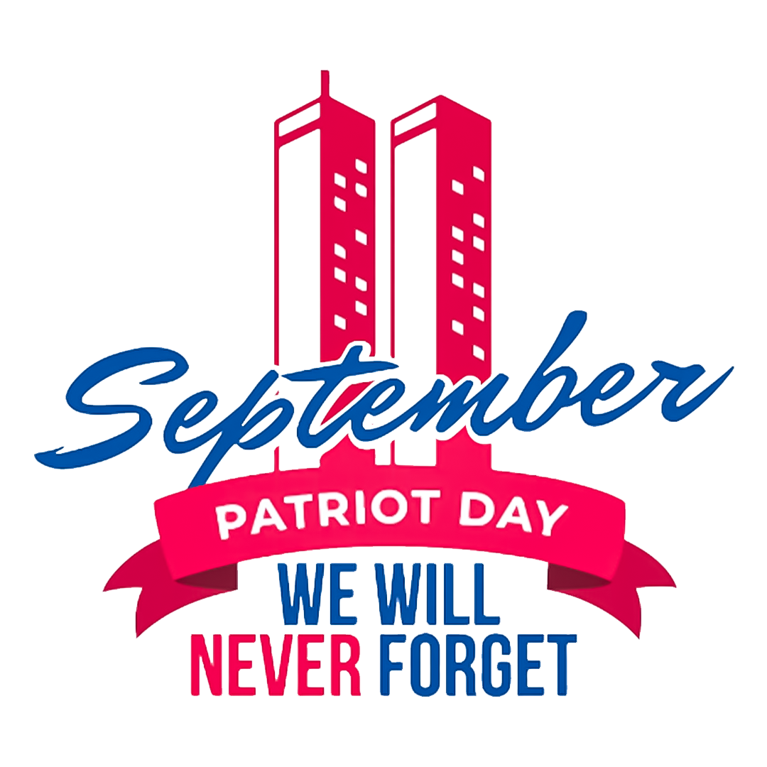 September We Never Forget Patriot Day Sticker