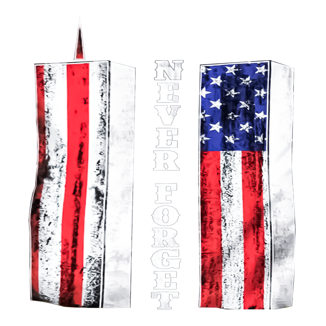 We Never Forget Patriot Day Sticker