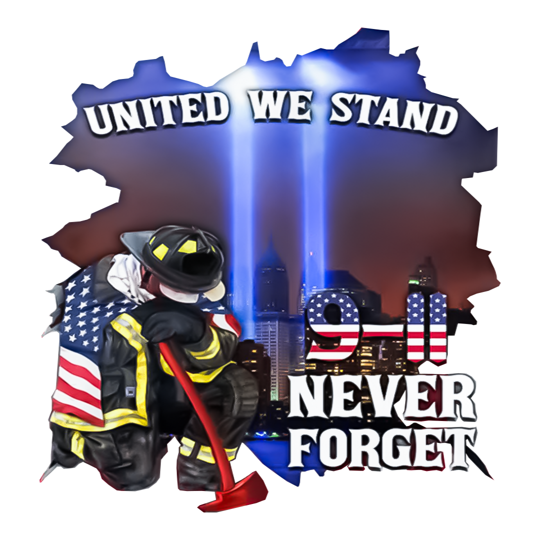 9-11 Never Forget Patriot Day Sticker