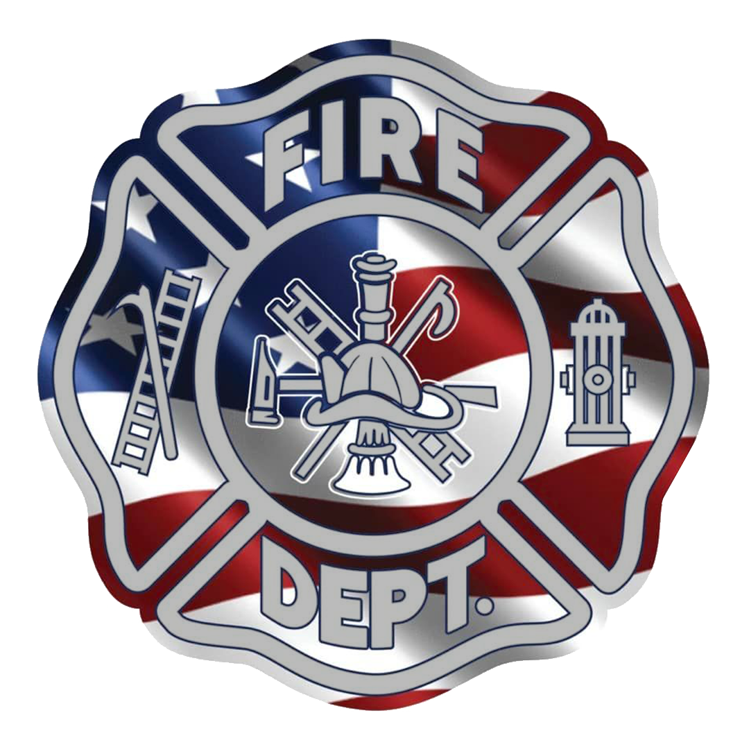 Fire Dept. Patriot Day Sticker