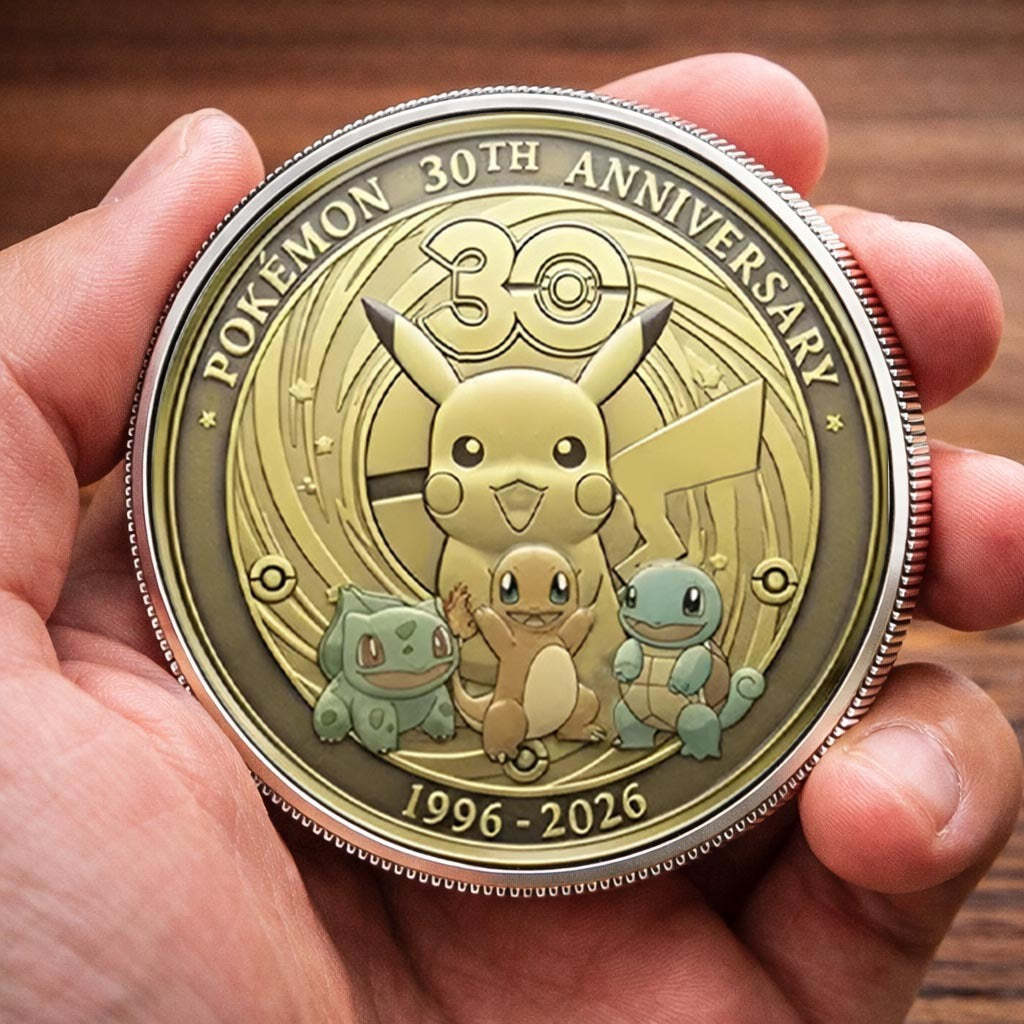 Pokémon 30th Anniversary Commemorative Coin
