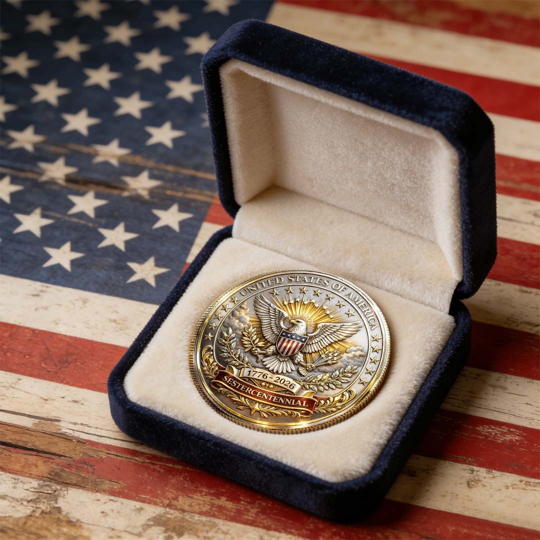 🏆Flash Sale 60% OFF - U.S We Are The People 250th Anniversary Commemorative Coin