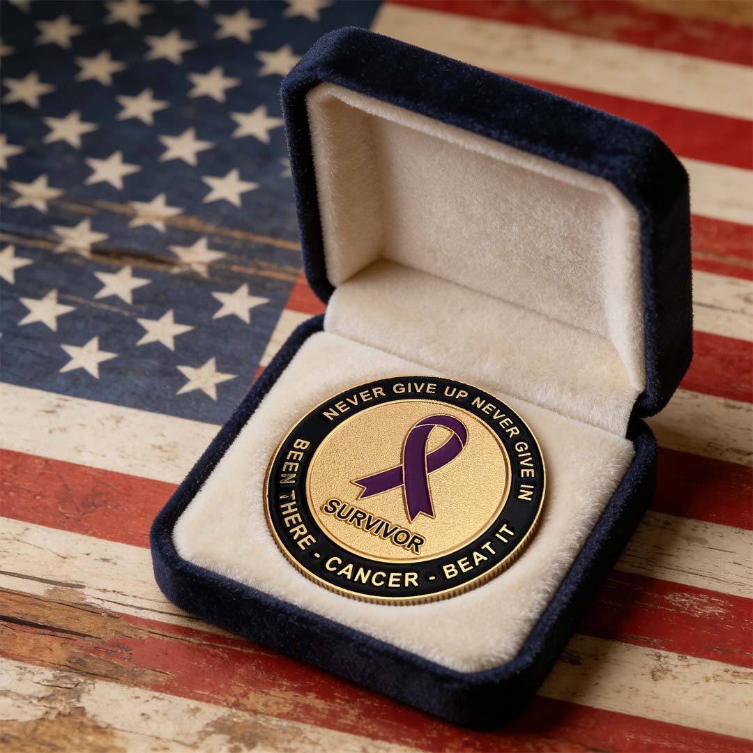 Cancer Survivor Challenge Coin