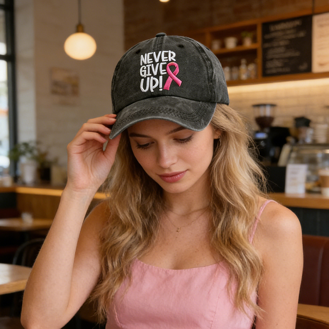Never Give Up Hat
