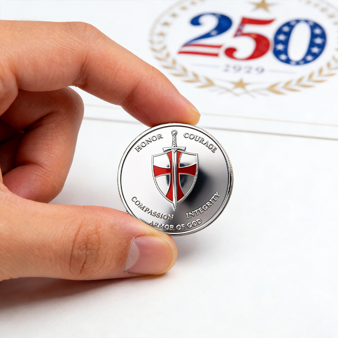 Christian Warrior Coin – Armor of God Edition