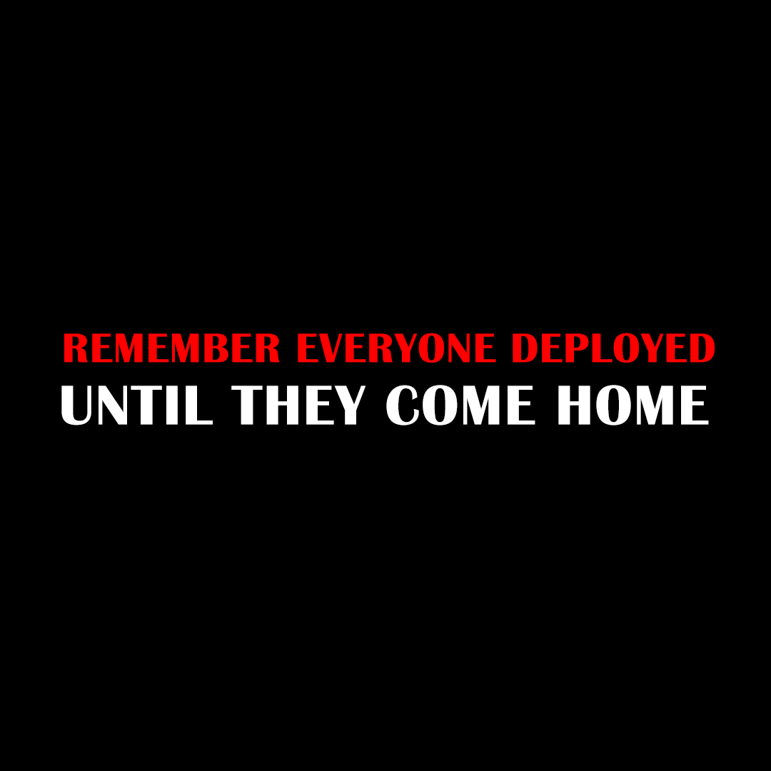 Remember Everyone Deployed——Veterans sticker