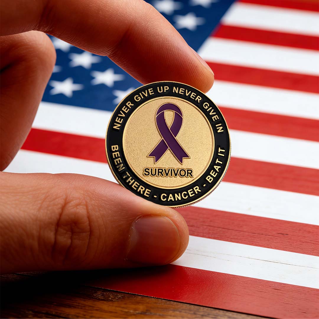 Cancer Survivor Challenge Coin