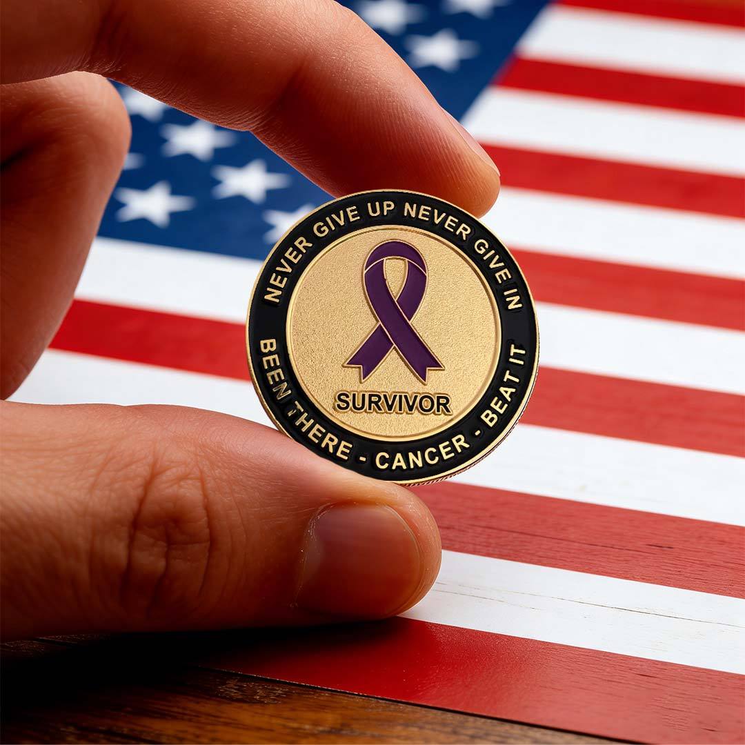 Cancer Survivor Challenge Coin