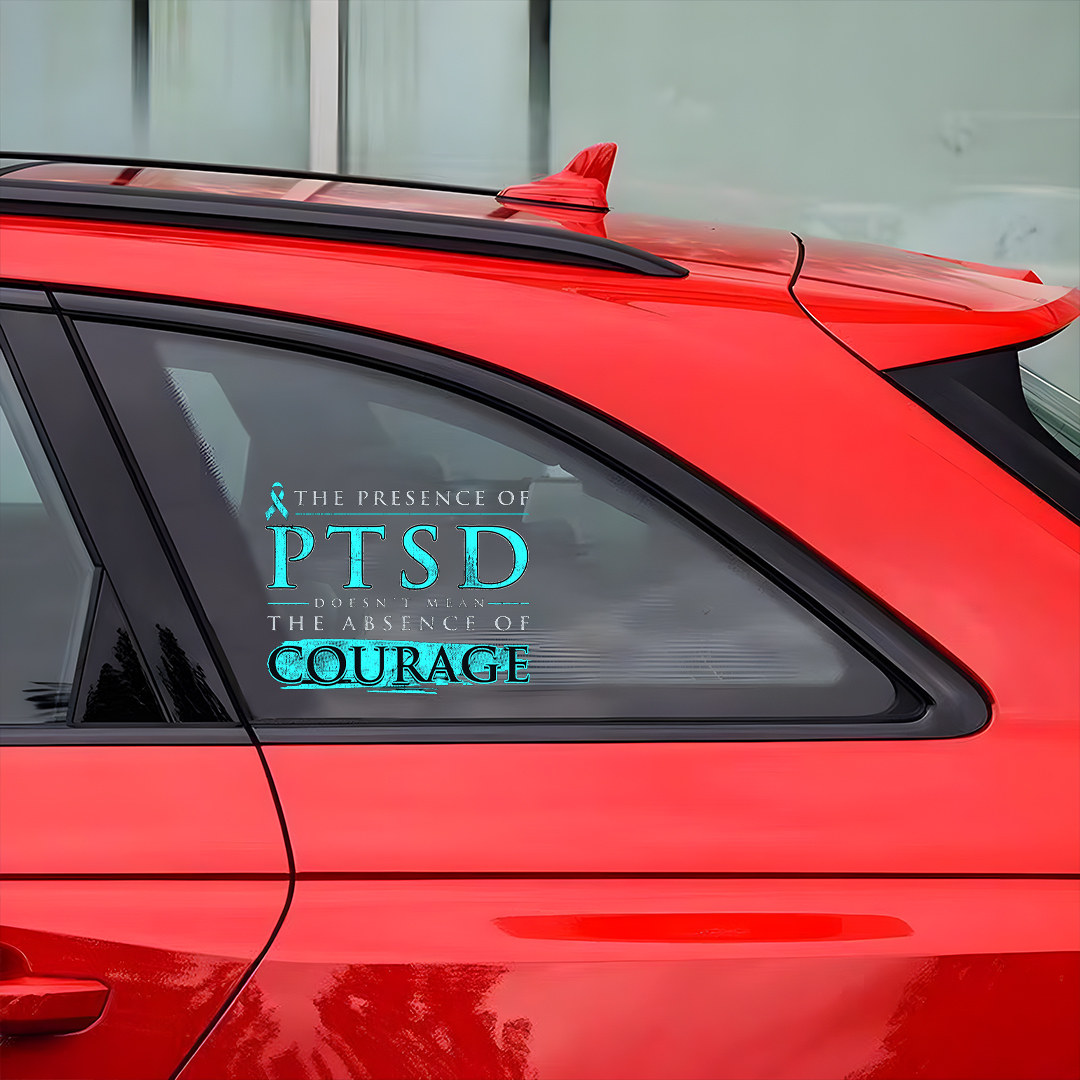 Fighting Against PTSD Sticker