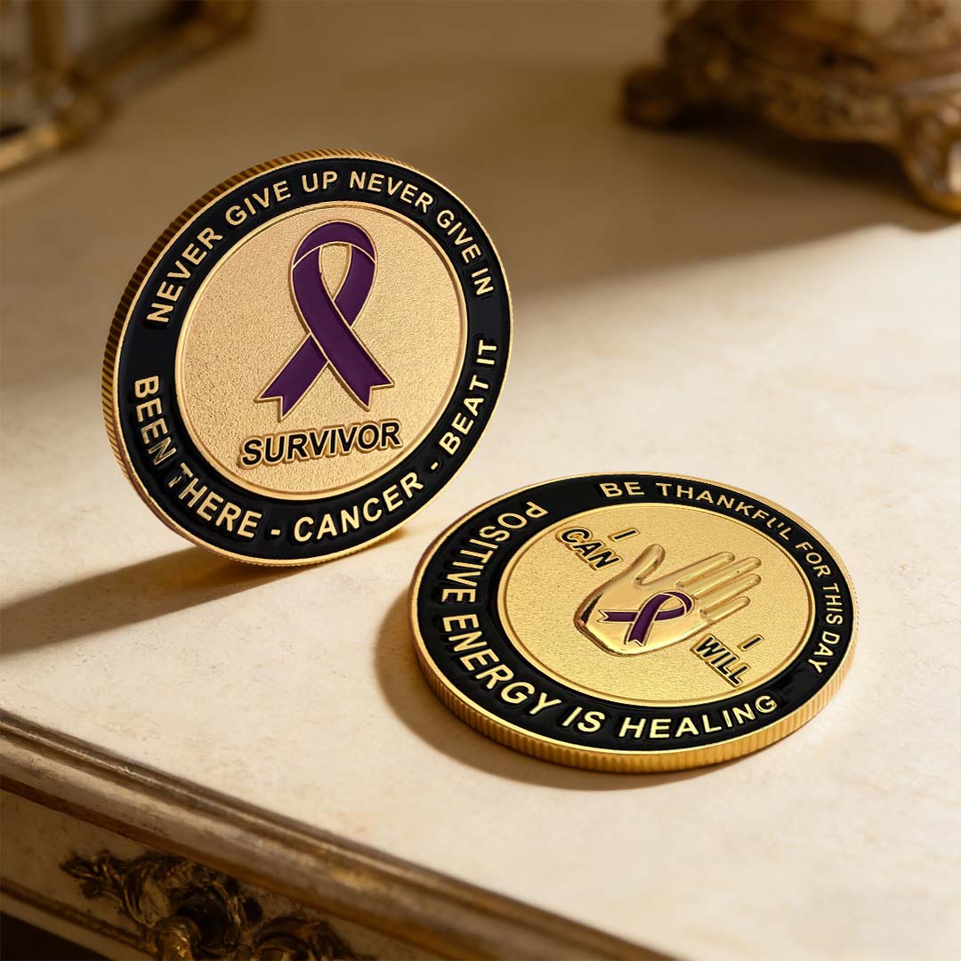 Cancer Survivor Challenge Coin