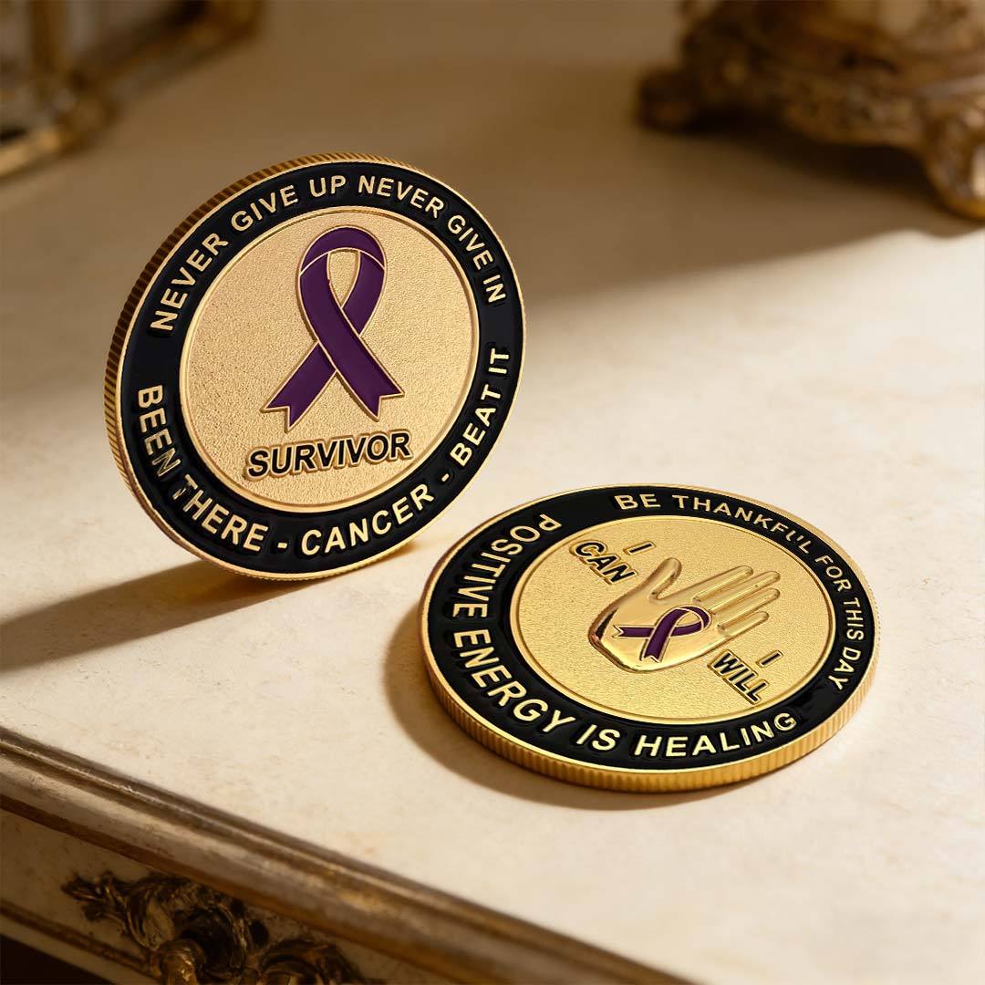 Cancer Survivor Challenge Coin