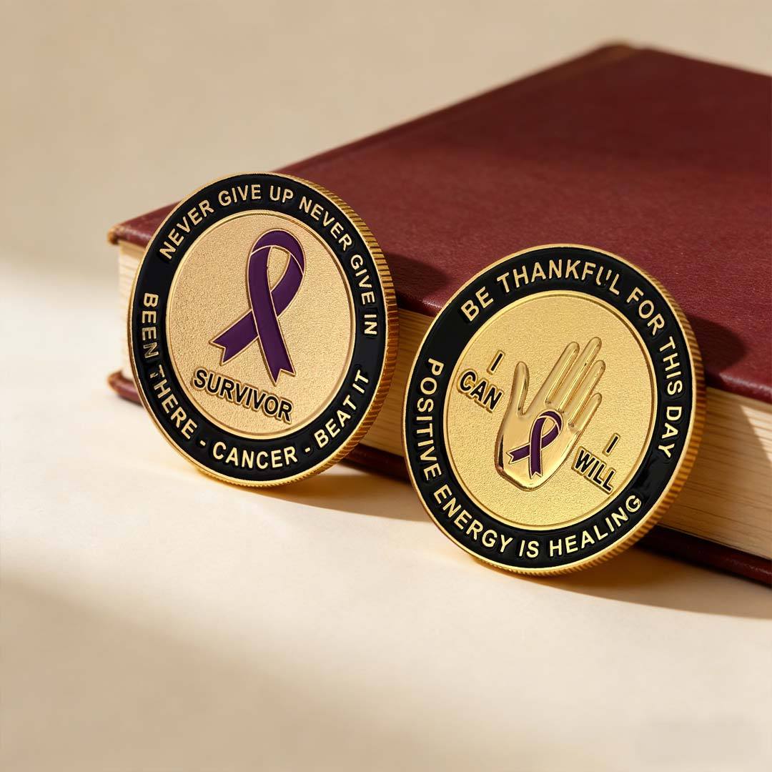 Cancer Survivor Challenge Coin