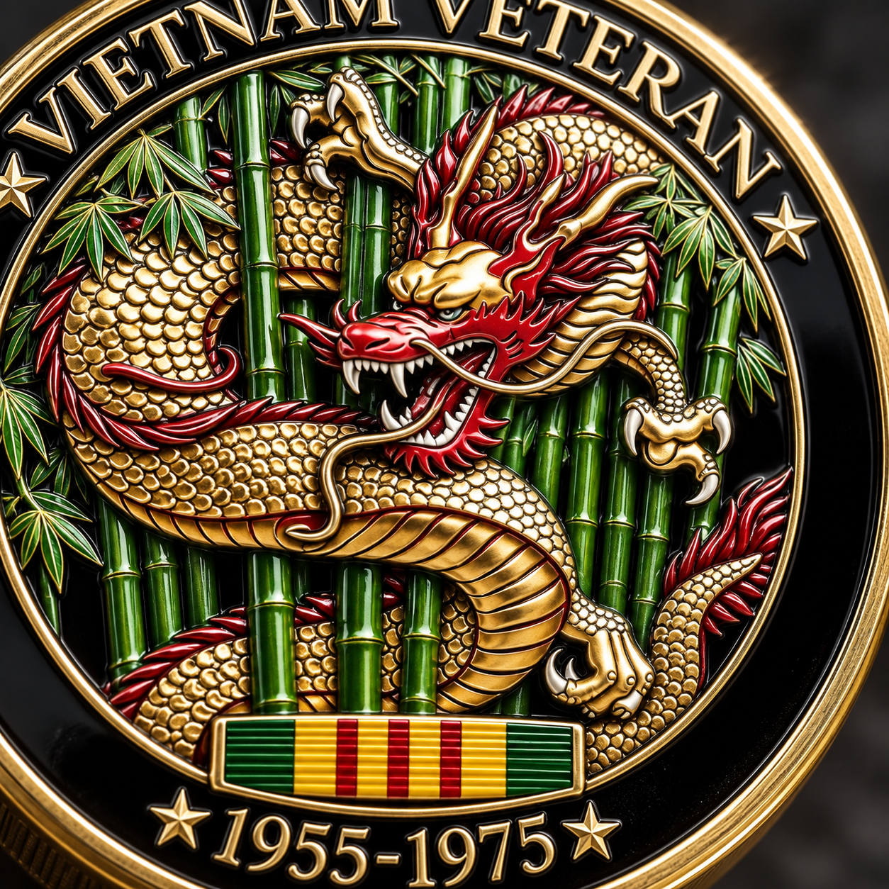 Vietnam Veteran Tribute Coin — Honor, Service & Sacrifice 🎖️