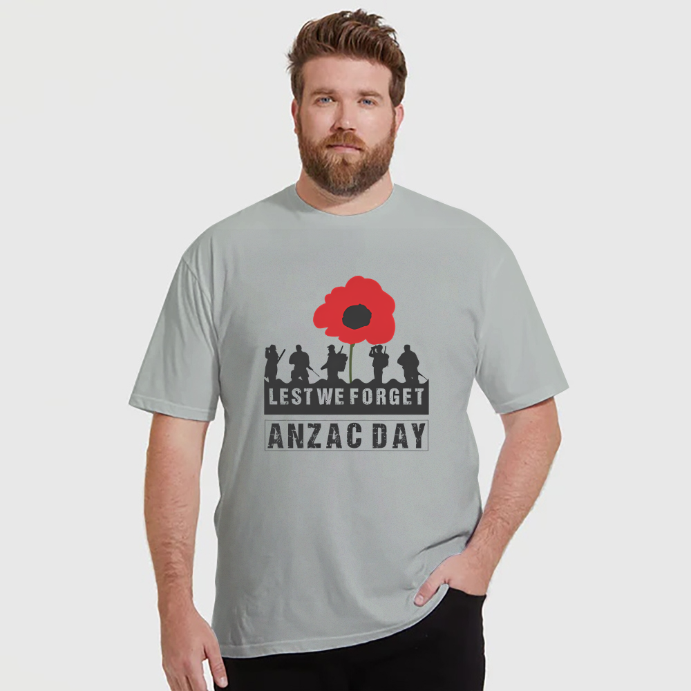 Lest We Forget Anzac Day T-Shirt