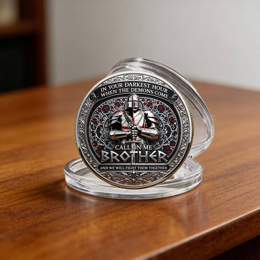 ⚡️Last Day 60% OFF - Brotherhood of Knights Commemorative Coin ⚔️🪙🛡️