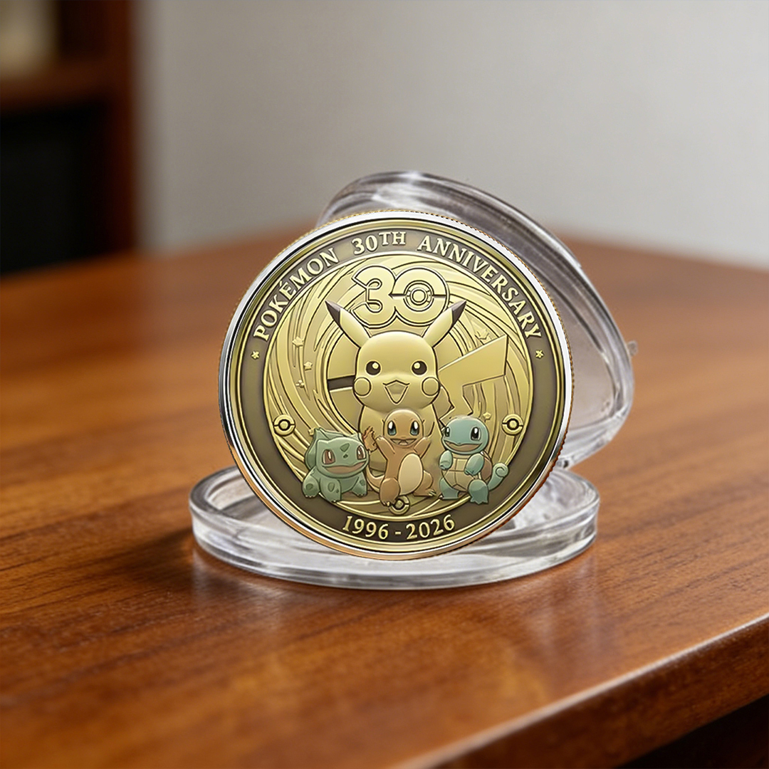 Pokémon 30th Anniversary Commemorative Coin