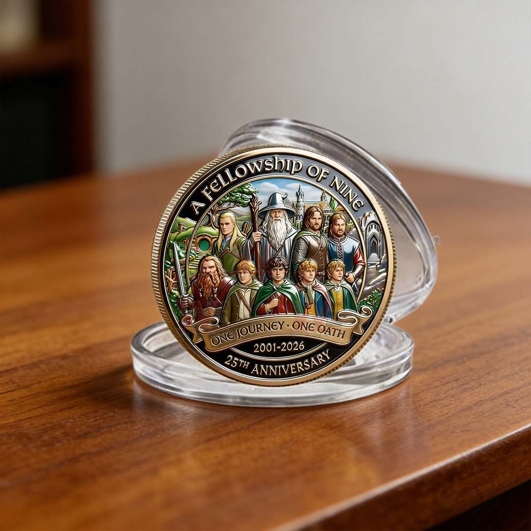 The Lord of the Rings One Journey, One Ring 25th Anniversary Commemorative Coin