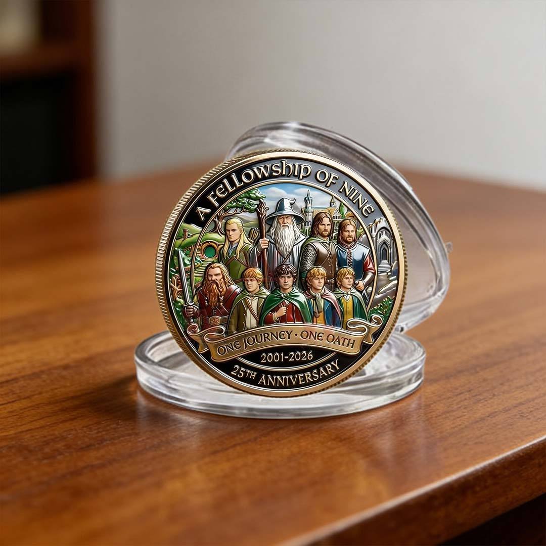 The Lord of the Rings One Journey, One Ring 25th Anniversary Commemorative Coin