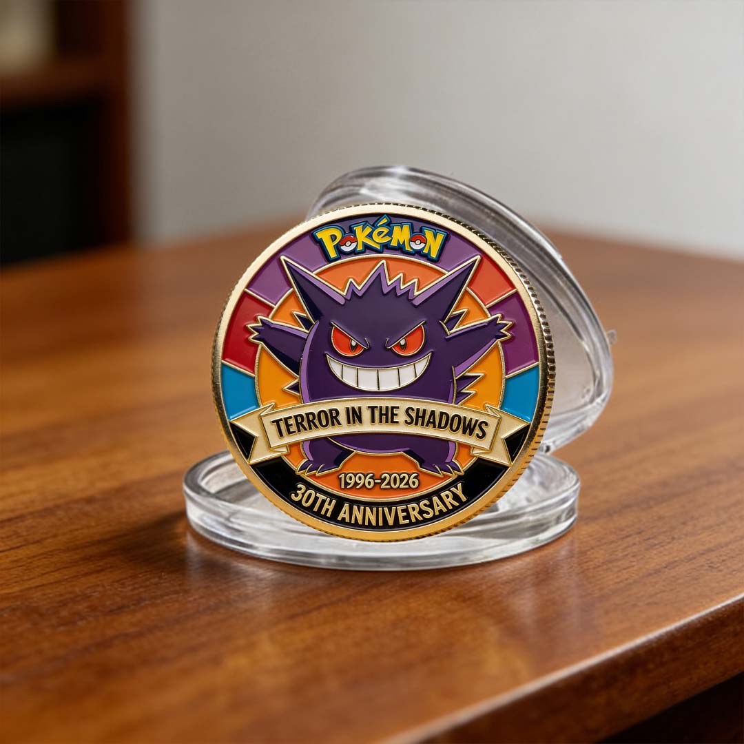 Pokemon 30th Anniversary Legacy Collection Coin Gengar