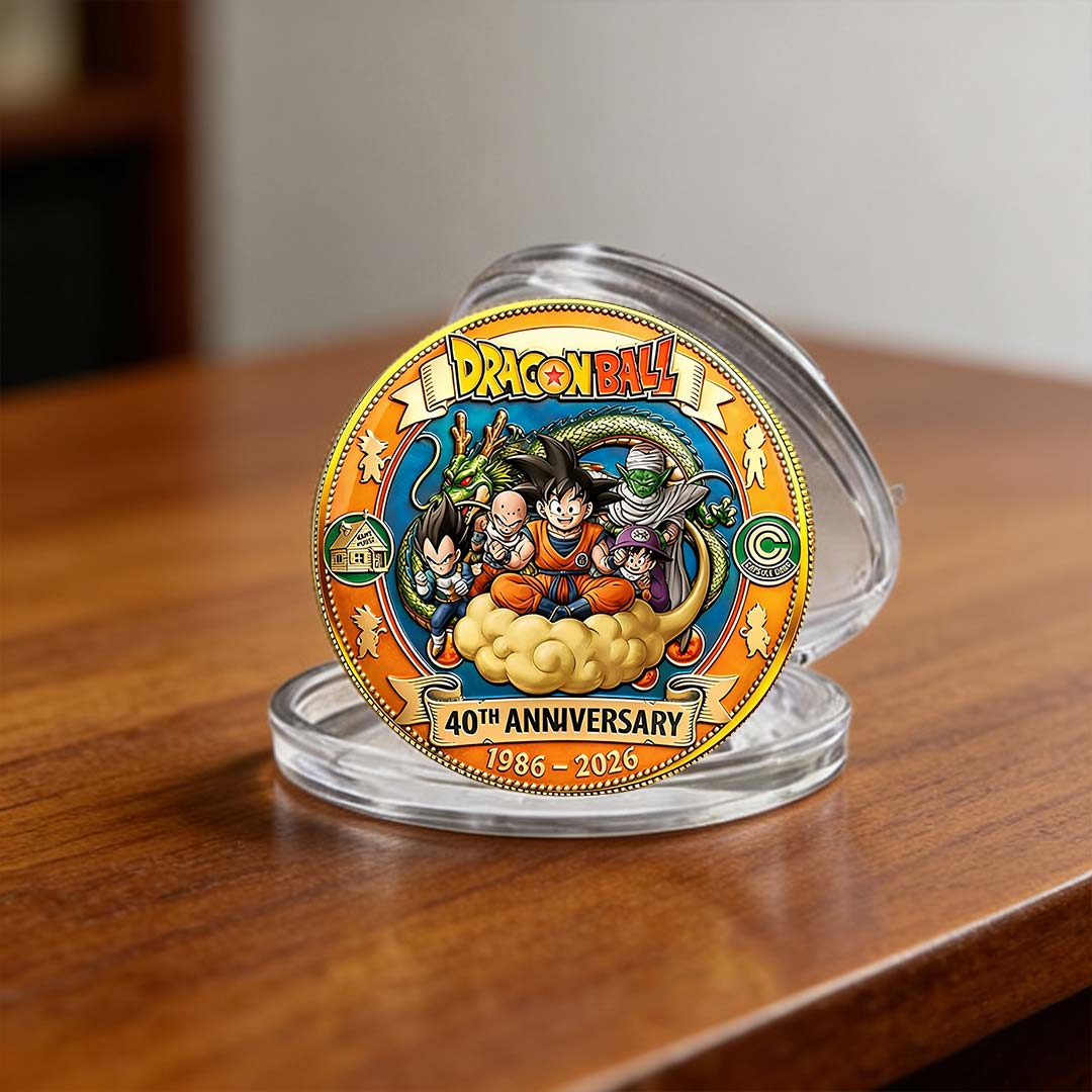 Dragon Ball 40th Anniversary Printed Commemorative Coin