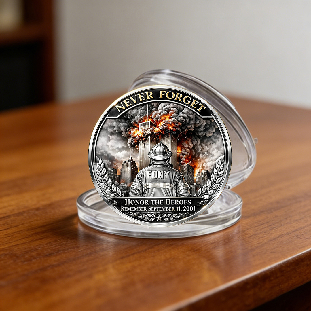 ❤️Last Day 60% OFF - 9/11 Never Forget – 25th Anniversary Commemorative Coin