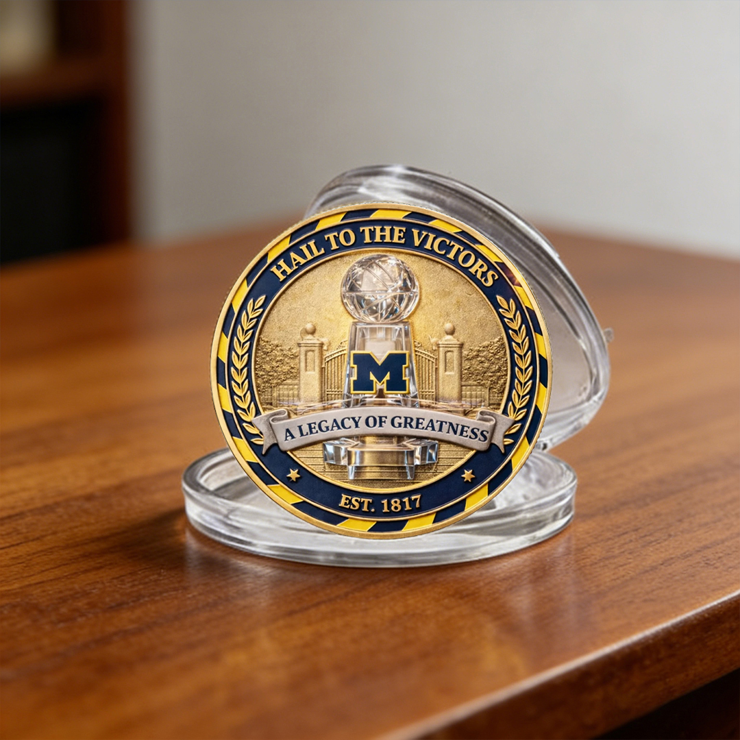 ⚡Last Day 60% OFF - Blue Blood Legacy Commemorative Coin – College Basketball Tribute