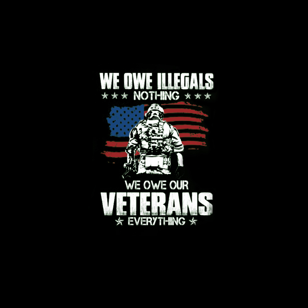 We Owe Veterans Everything Veterans Stickers-Memorial Day Sticker