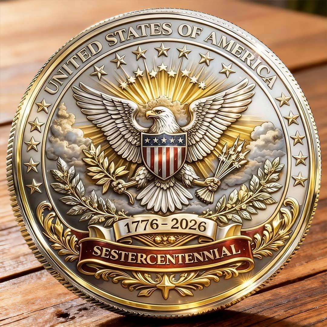 🏆Flash Sale 60% OFF - U.S We Are The People 250th Anniversary Commemorative Coin