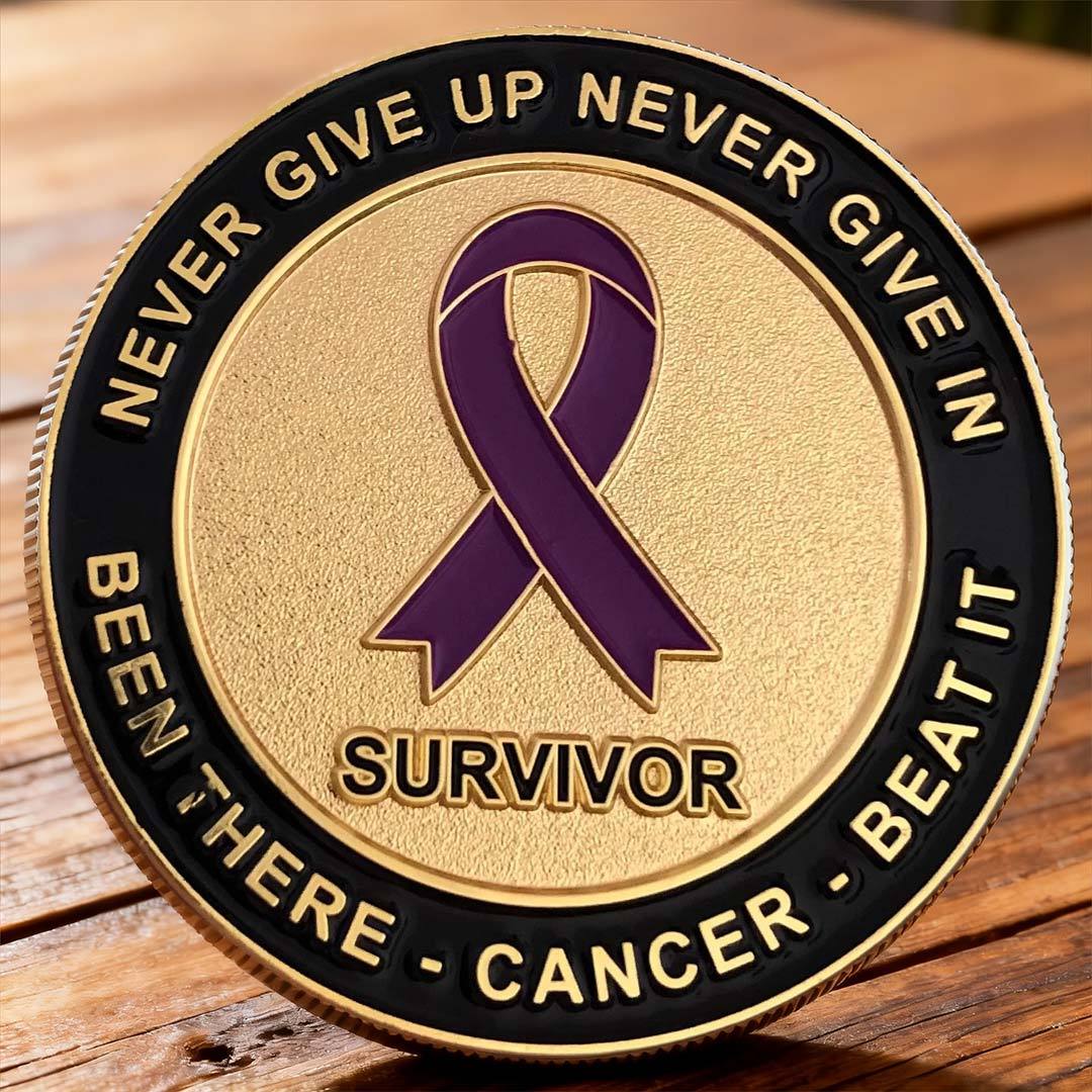 Cancer Survivor Challenge Coin