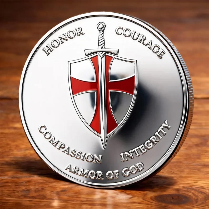 Christian Warrior Coin – Armor of God Edition