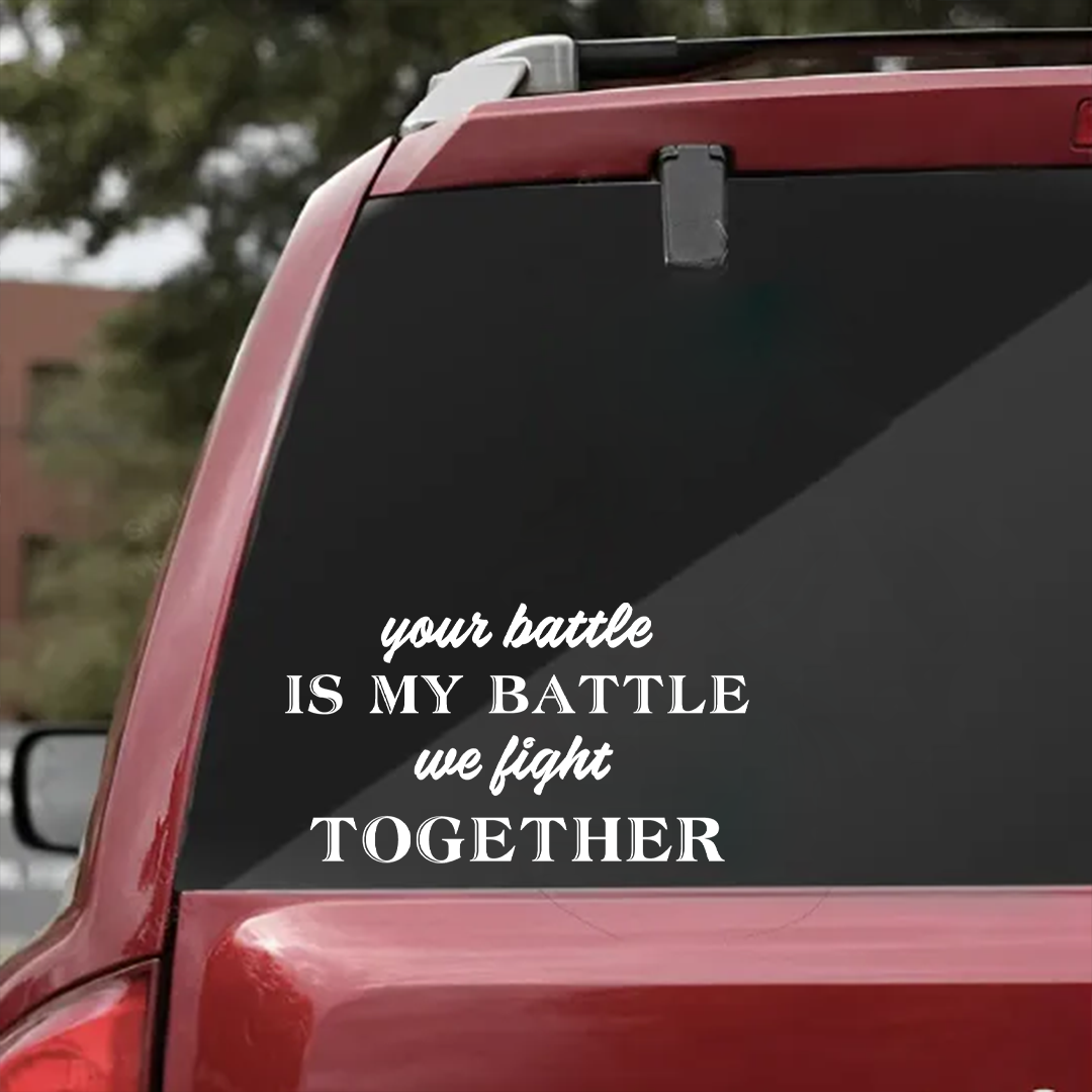You battle is my battle we fight together——Veterans