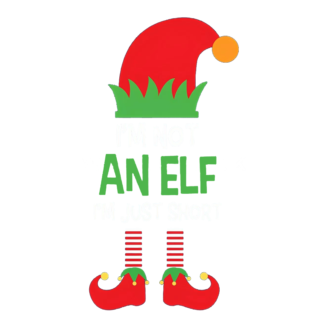 I'm Not An Elf, I'm Just Short Sticker