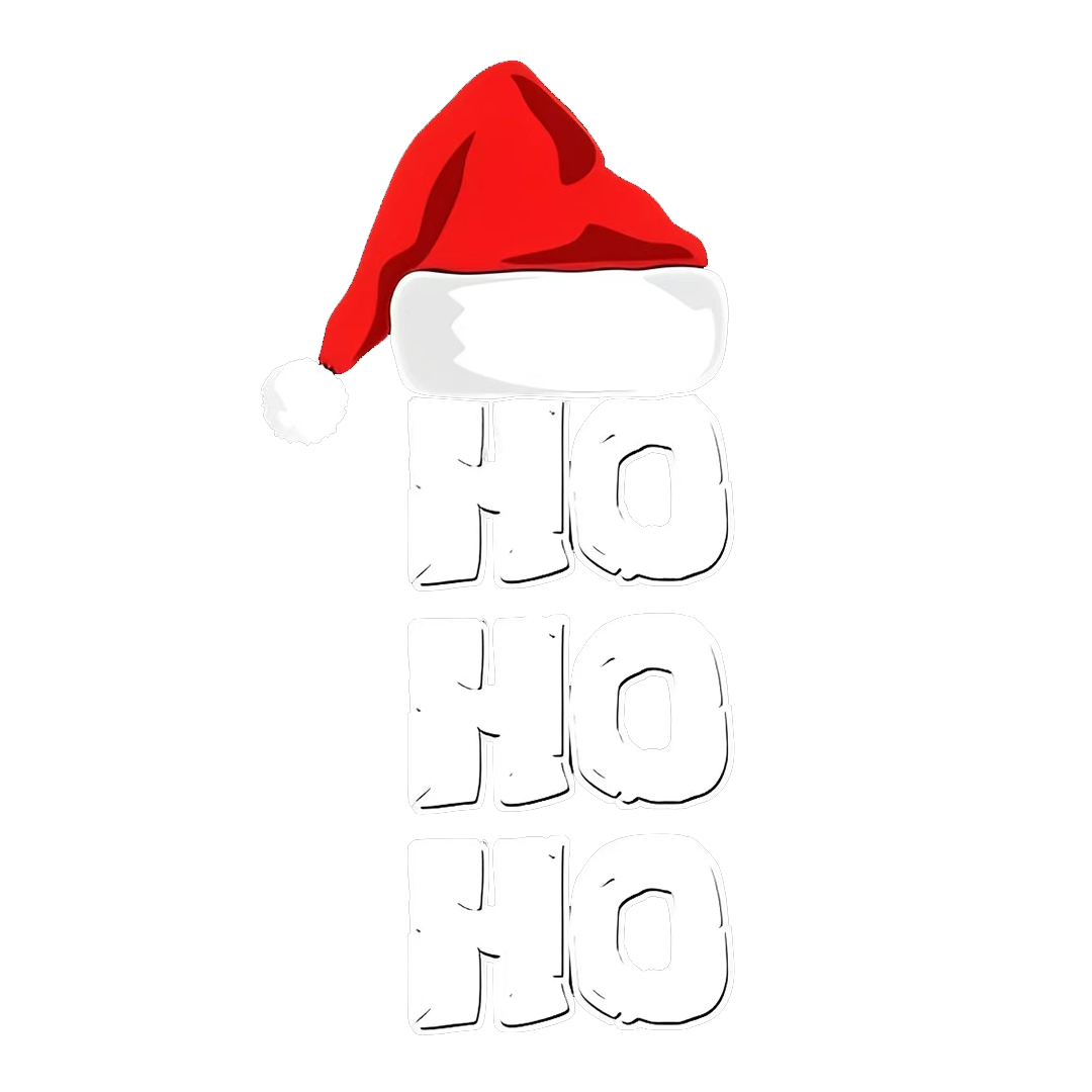 HOHOHO Christmas Sticker