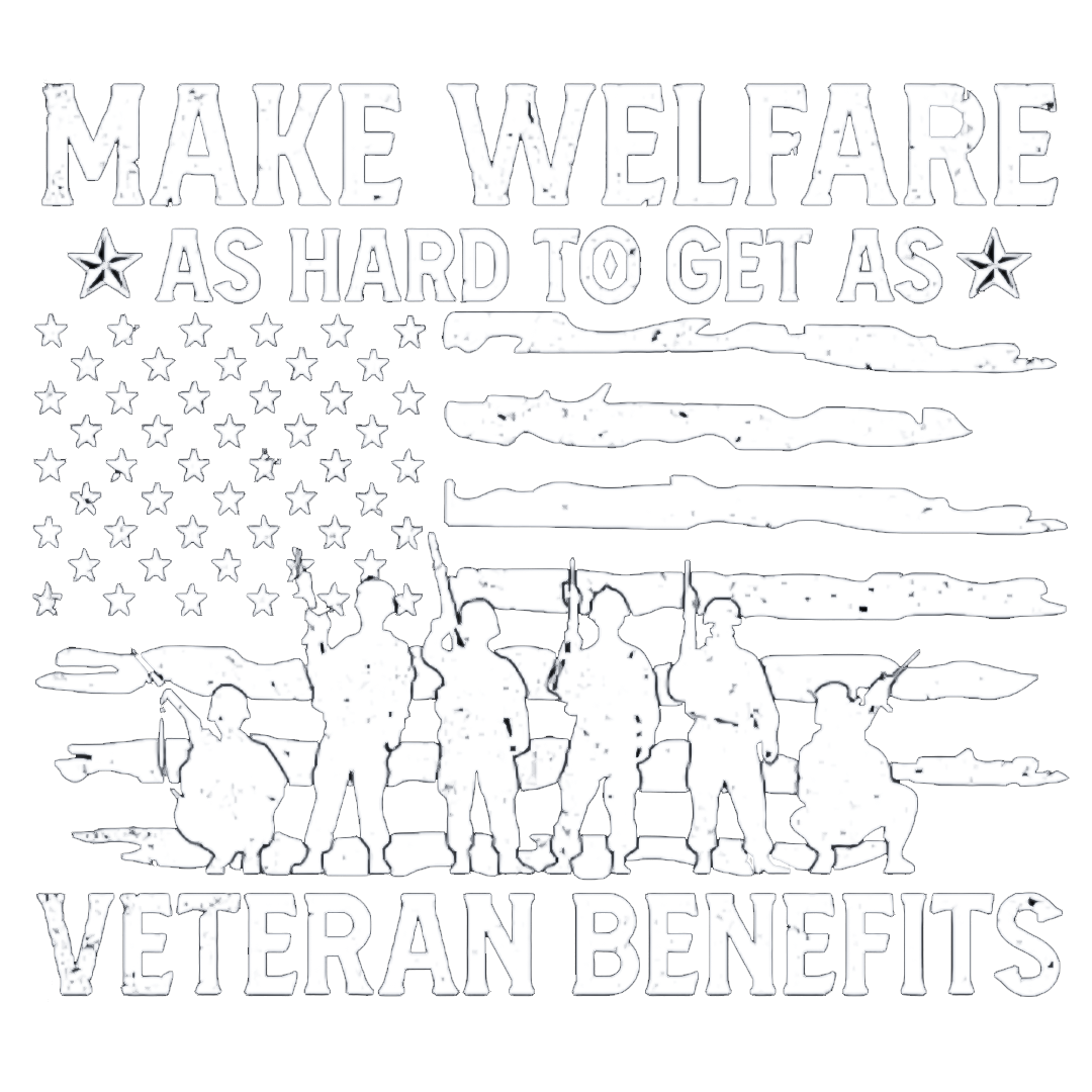 Hard To Get Benefits Veteran Sticker