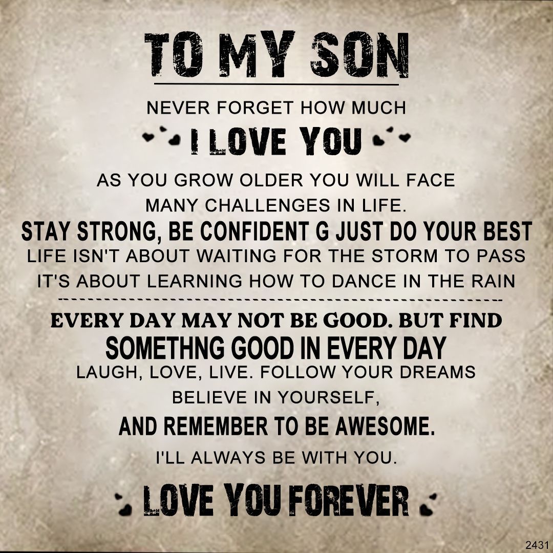 For Son - Laugh, Love, Live Vintage Leather Bracelet