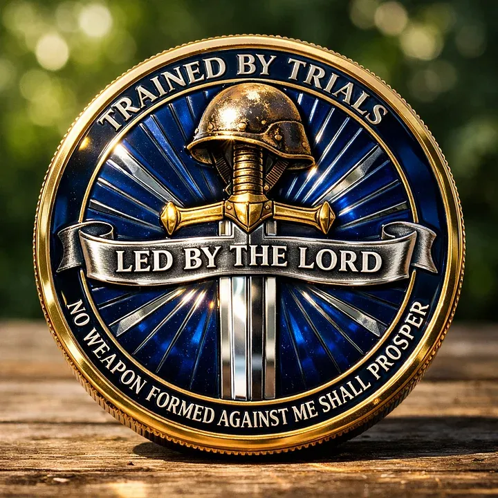 Faith & Strength Christian Challenge Coin